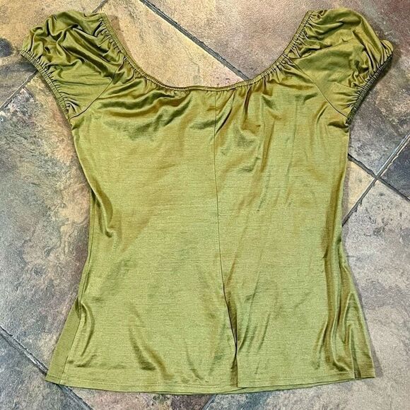 Trina Turk Floral Bohemian Elastic Off-the-Shoulders Top Small - Picture 7 of 7